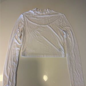 White Long Sleeve Women's Top